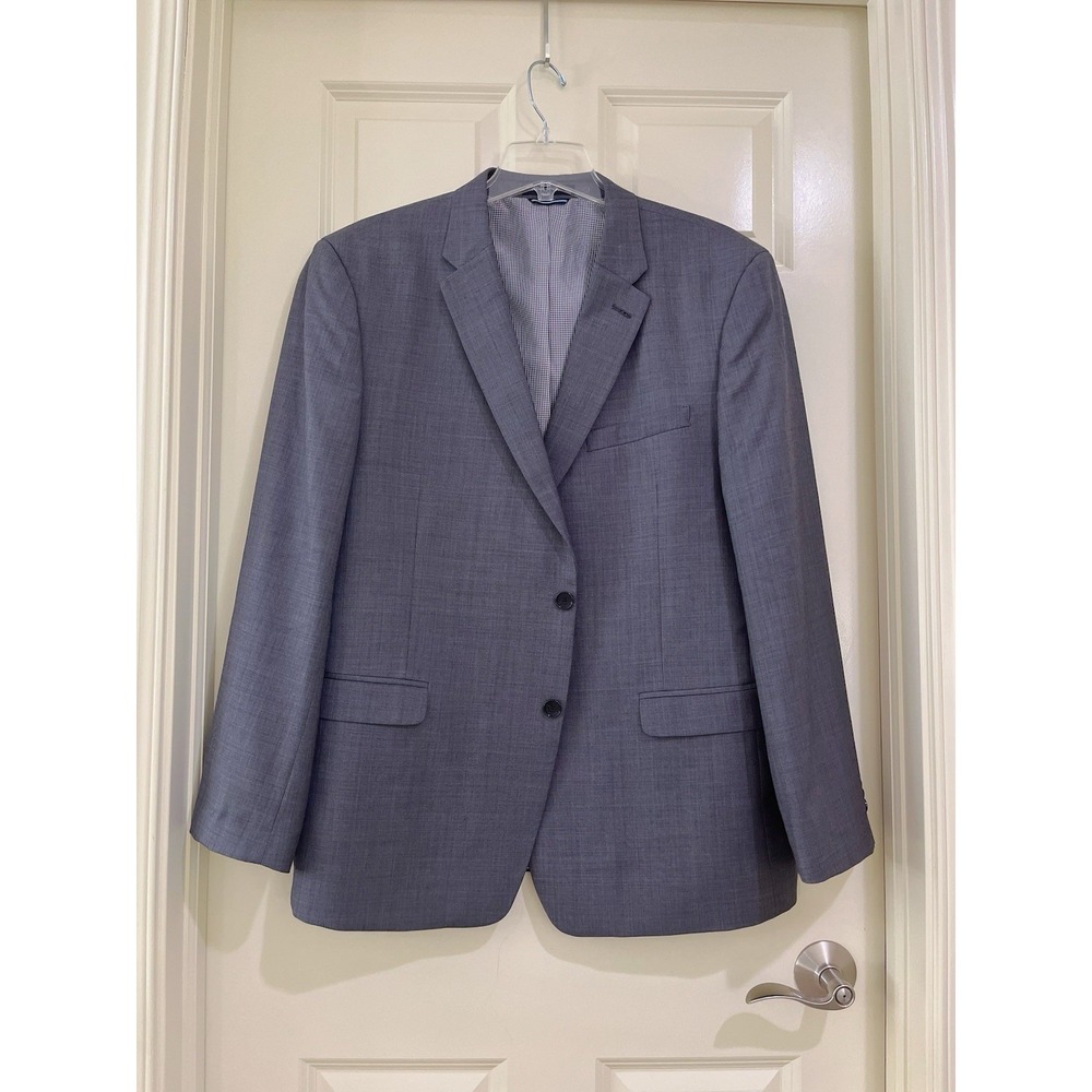 tommy hilfiger men‎ 100% wool suit blazer size 46R